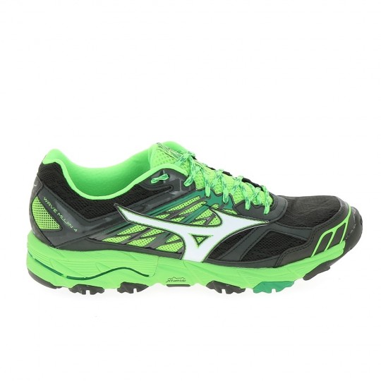 MIZUNO Wave Mujin 4 Noir Vert