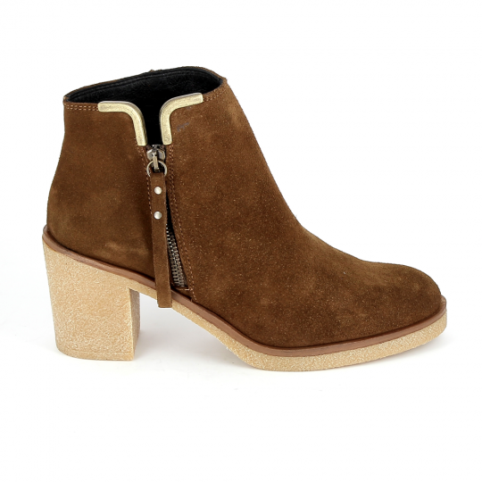 PORRONET Boots 4032 Marron
