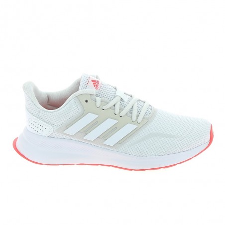 Adidas falcon blanche et rose deals