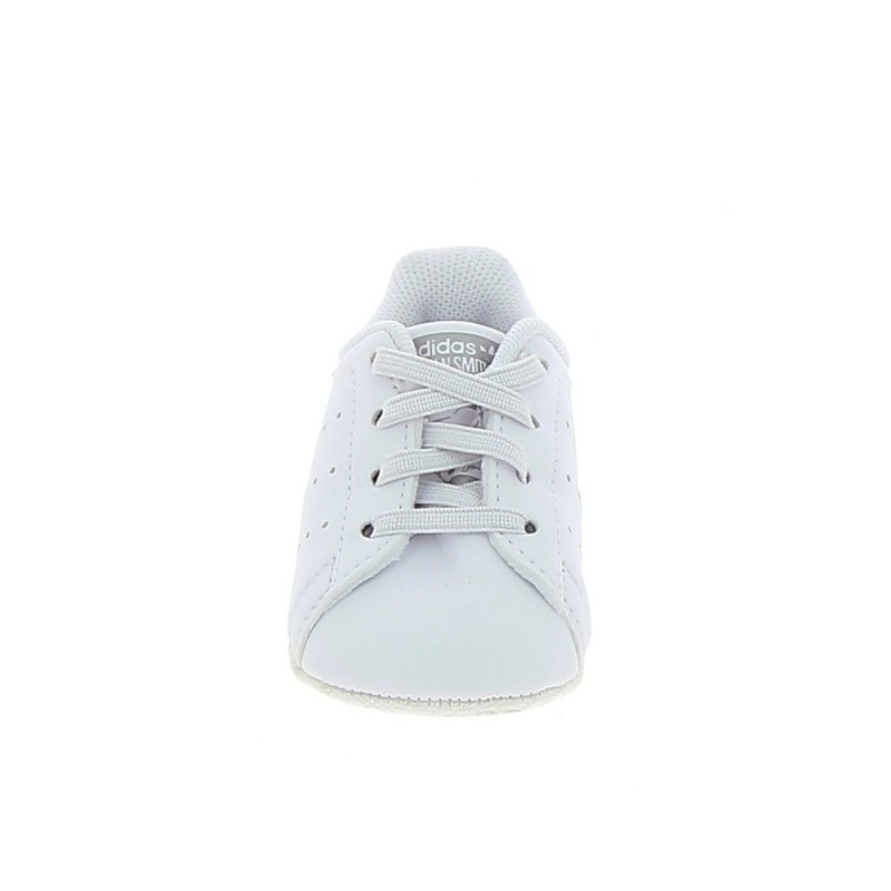 adidas Originals STAN SMITH CRIB UNISEX - Chaussons pour bébé - white/blanc  - ZALANDO.CH