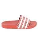 ADIDAS Adilette Blanc Rouge