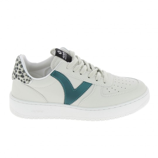 VICTORIA 1258218 Blanc Vert - Baskets Mode Sneakers Femmes | Sports-Loisirs