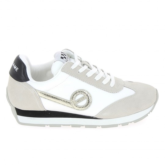 NO NAME City Run Jogger Suede Breaker Blanc - Baskets Mode Sneakers Femmes | Sports-Loisirs