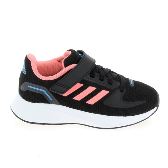 ADIDAS Runfalcon 2.0 EL C Noir Rose - Chaussures Cadet Sneakers Fille | Sports-Loisirs