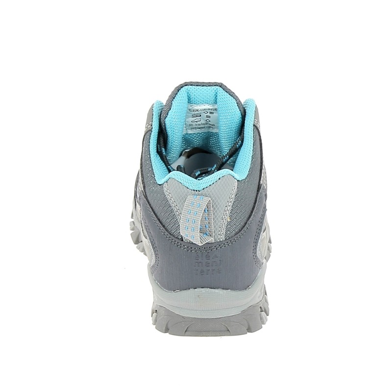Chaussures De Randonnée Elementerre Ghanzi - Taille 28 - Gris/Bleu - Neuf Avec Boîte