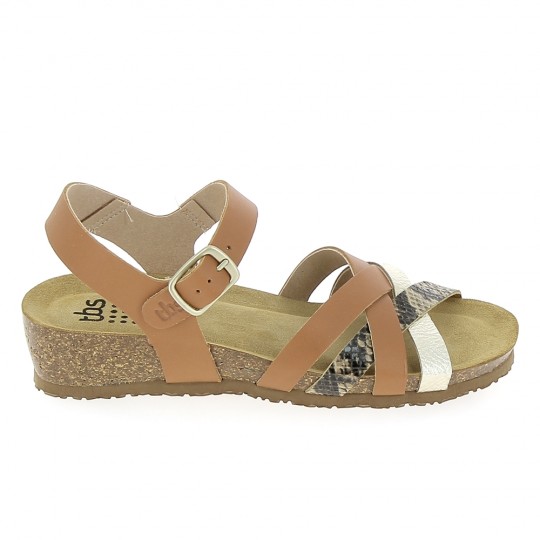 TBS Sauffia Cognac - Sandales et Nu-pieds Femmes | Sports-Loisirs