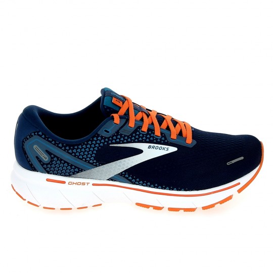 BROOKS Ghost 14 Bleu Orange - Running Hommes | Sports-Loisirs