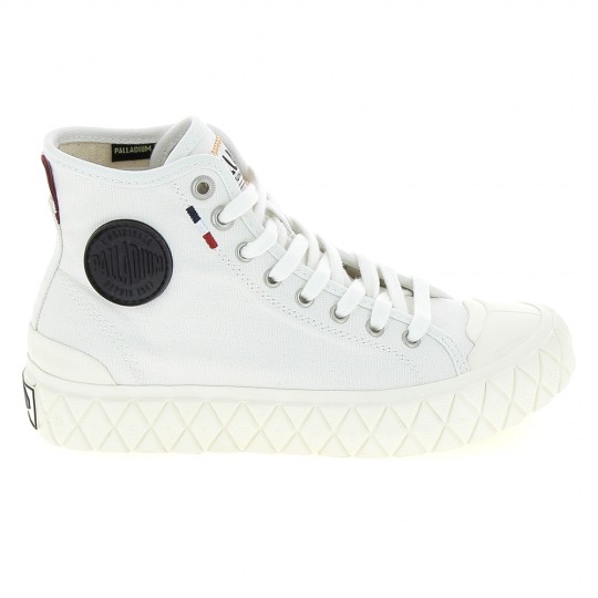 PALLADIUM Palla Ace Mid Blanc - Baskets Mode Sneakers Femmes | Sports-Loisirs