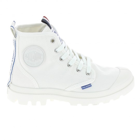 PALLADIUM Pampa Hi Dare 75 Blanc - Baskets Mode Sneakers Femmes | Sports-Loisirs