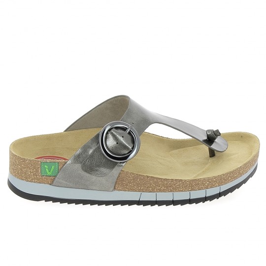JANA Sandale 27581 Pewter - Sandales et Nu-pieds Femmes | Sports-Loisirs