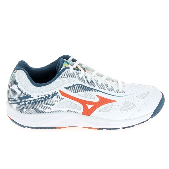 MIZUNO Breakshot Blanc Rouge