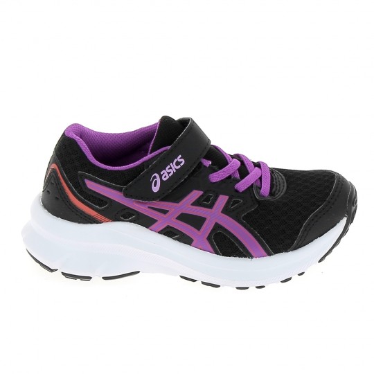 ASICS Jolt 3 C Noir Rose - Chaussures Cadet SL Filles | Sports-Loisirs