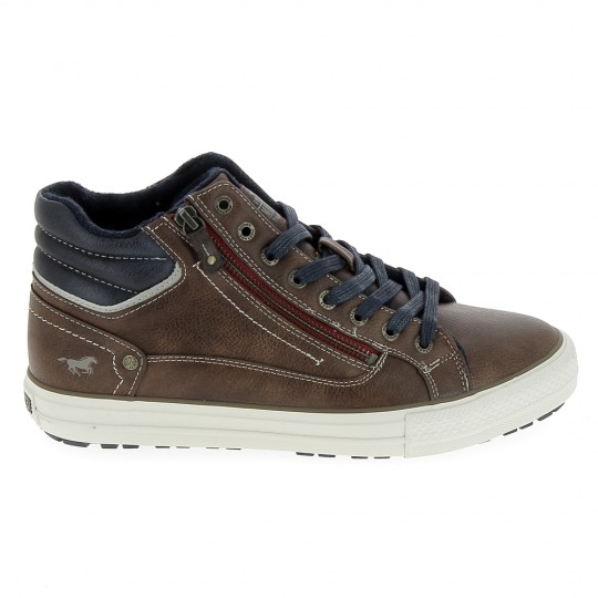 MUSTANG Boots 4129502 Brun - Chaussures de Ville Hommes | Sports-Loisirs