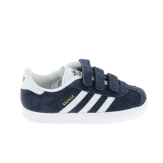ADIDAS Gazelle CF BB Bleu Blanc - Chaussures Bébé Sneakers Filles | Sports-Loisirs