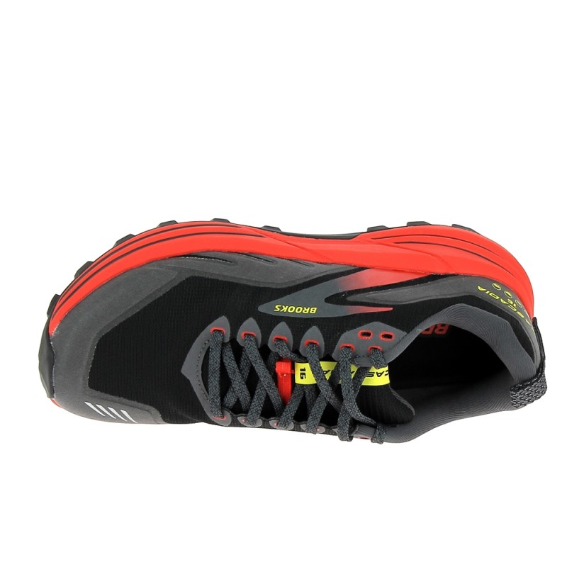 BROOKS Cascadia 16 Noir Rouge