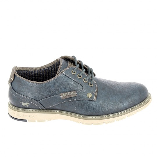 MUSTANG Chaussure Basse 4105303 Marine - Chaussures de Ville Hommes | Sports-Loisirs