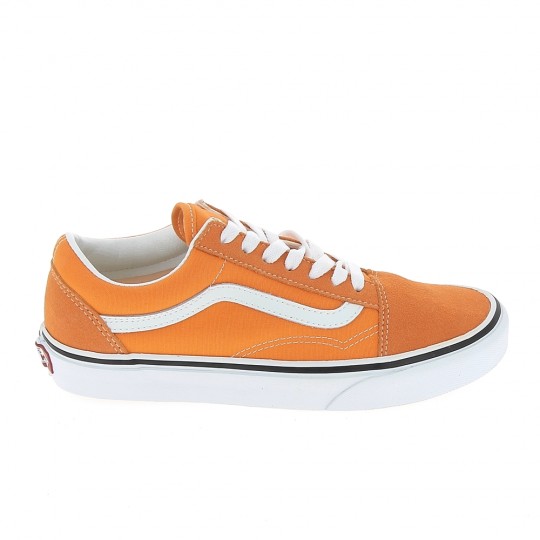 VANS Old Skool Orange - Baskets Mode Sneakers Femmes | Sports-Loisirs