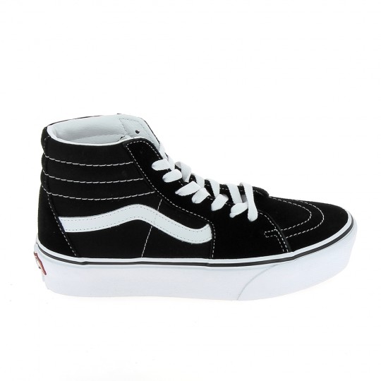 VANS SK8 Hi Plateform 2.0 Noir Blanc - Baskets Mode Sneakers Femmes | Sports-Loisirs