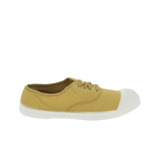BENSIMON Toile Lacet Miel - Baskets Mode Sneakers Femmes | Sports-Loisirs