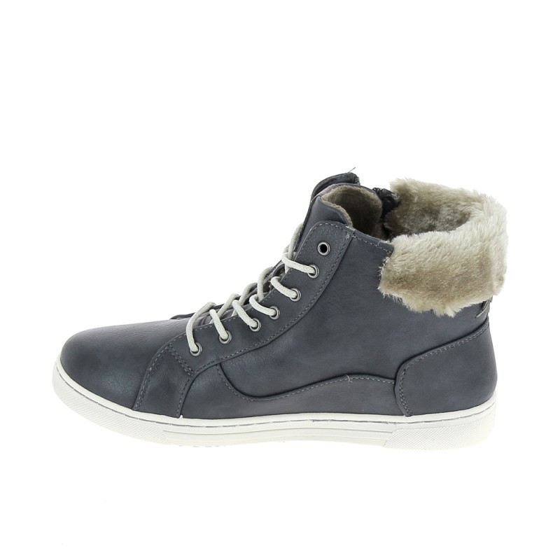 mustang navy boots