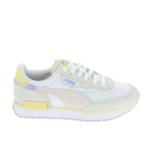 PUMA Future Rider Soft Blanc Gris - Baskets Mode Sneakers Femmes | Sports-Loisirs