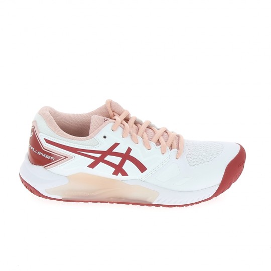 ASICS Gel Challenger 13 Blanc Rose - Tennis et Multisports Femmes | Sports-Loisirs