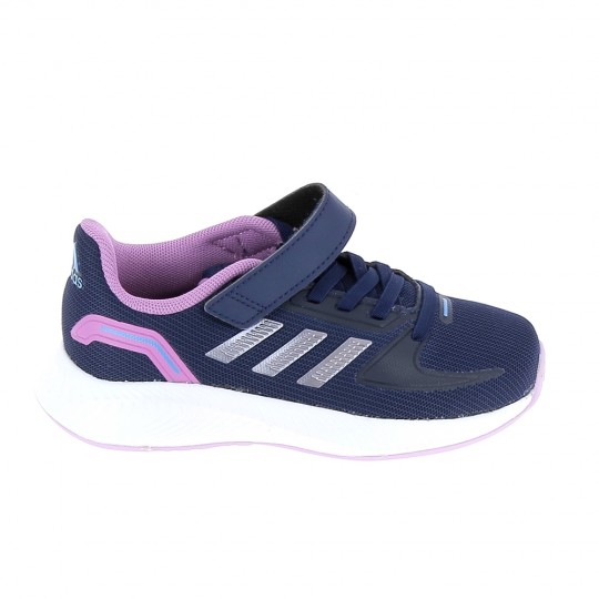 ADIDAS Runfalcon 2.0 El C Bleu Rose - Chaussures Cadet SL Filles | Sports-Loisirs