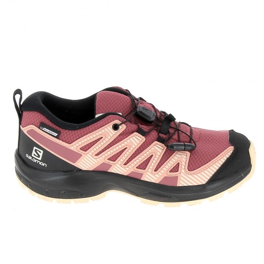 SALOMON Xa Pro V8 WP Jr Rose - Chaussures Junior SL Filles | Sports-Loisirs