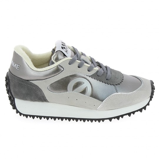NO NAME Punky Jogger Gris Gris - Baskets Mode Sneakers Femmes | Sports-Loisirs