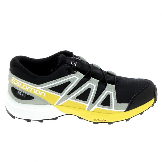 SALOMON Speedcross CSWP Jr Noir Gris - Chaussures Junior SL Garçons | Sports-Loisirs