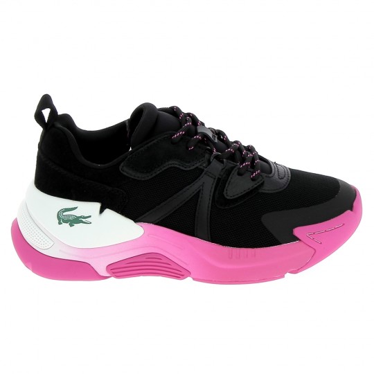 LACOSTE LW2 Utra Leather Noir - Baskets Mode Sneakers Femmes | Sports-Loisirs