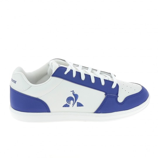LE COQ SPORTIF Breakpoint Jr Blanc Bleu - Chaussures Junior Sneakers Garçons | Sports-Loisirs