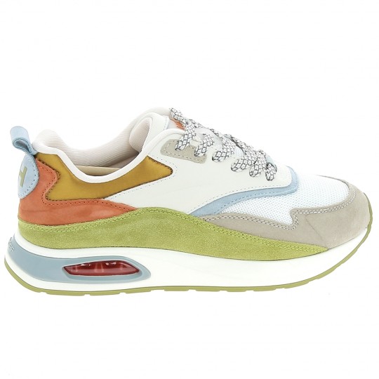 HOFF Bradbury Blanc Vert - Baskets Mode Sneakers Femmes | Sports-Loisirs