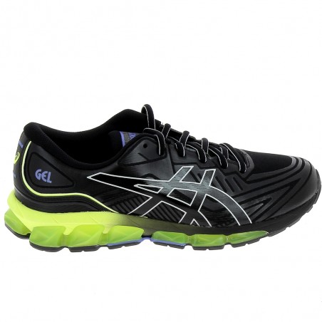Asics noir cheap et jaune