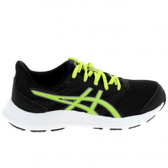 ASICS Jolt 4 Ps Jr Noir Vert - Chaussures Junior SL Garçons | Sports-Loisirs