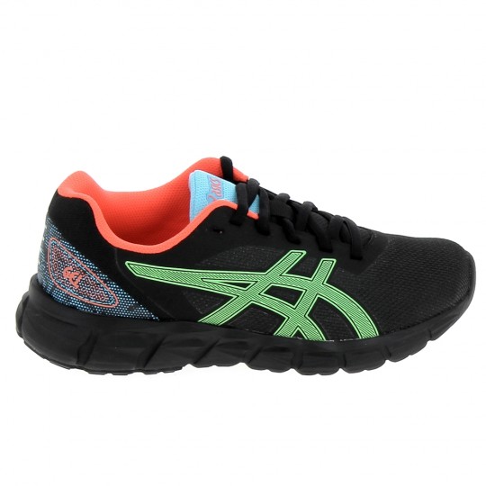ASICS Gel Quantum Lyte 2 Jr Noir Vert - Chaussures Junior SL Garçons | Sports-Loisirs
