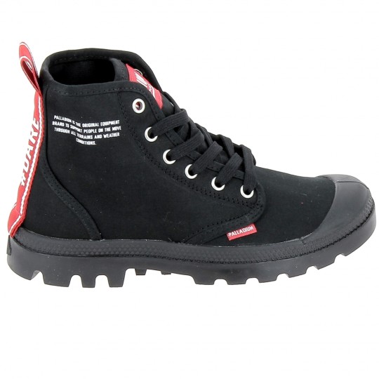 PALLADIUM Pampa Hi Dare Noir - Baskets Mode Sneakers Femmes | Sports-Loisirs