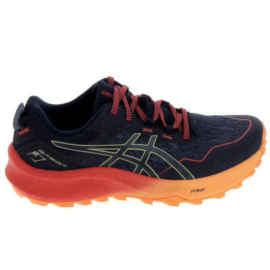 ASICS Gel Trabuco 11 Bleu Orange - Trail Hommes | Sports-Loisirs