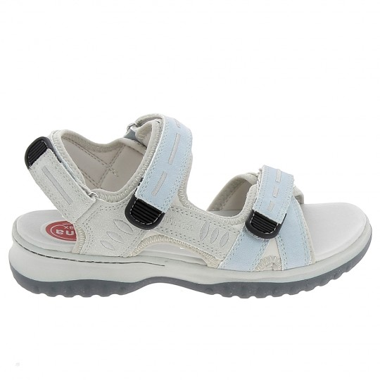 JANA Sandale 28766 Bleu Clair - Sandales et Nu-pieds Femmes | Sports-Loisirs