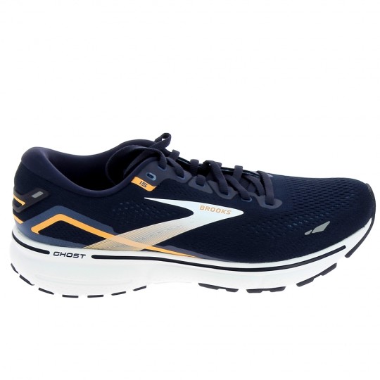 BROOKS Ghost 15 Bleu Orange - Running Hommes | Sports-Loisirs