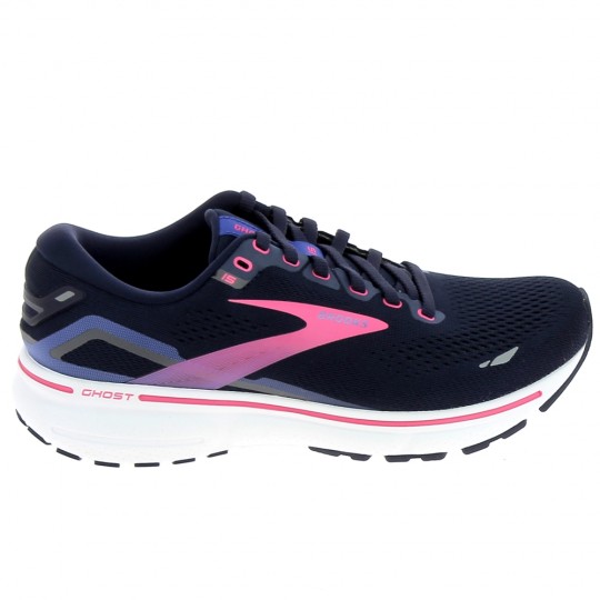 BROOKS Ghost 15 Bleu Rose - Running Femmes | Sports-Loisirs