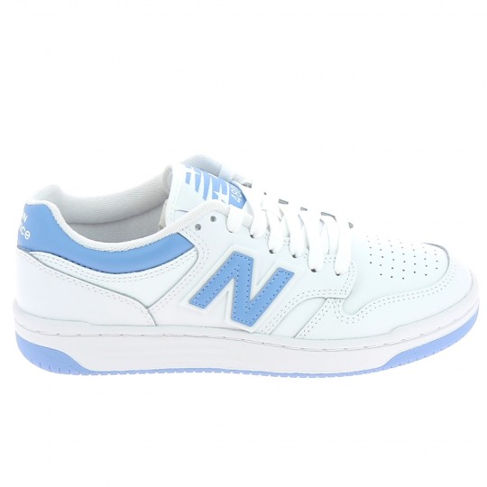 NEW BALANCE BB480 Blanc Bleu - Baskets Mode Sneakers Femmes | Sports-Loisirs