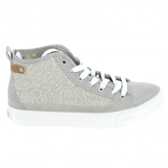 MUSTANG Boots 1272502 Gris Clair - Bottines Femmes | Sports-Loisirs