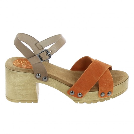 PORRONET Torre Orange - Sandales et Nu-pieds Femmes | Sports-Loisirs