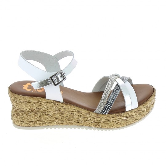 PORRONET Enea Argent - Sandales et Nu-pieds Femmes | Sports-Loisirs