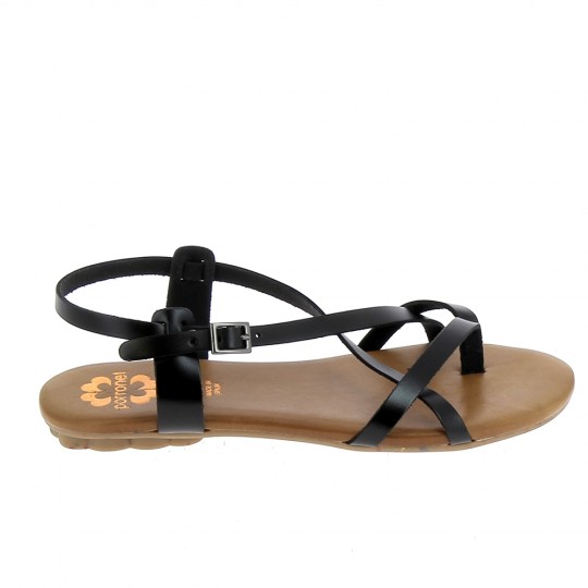 PORRONET Miro Gala Noir - Sandales et Nu-pieds Femmes | Sports-Loisirs
