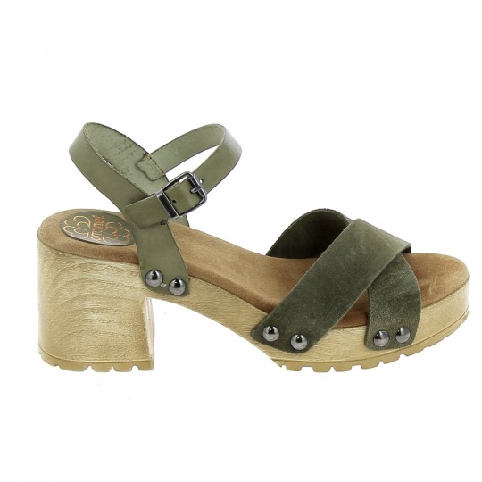 PORRONET Torre Kaki - Sandales et Nu-pieds Femmes | Sports-Loisirs