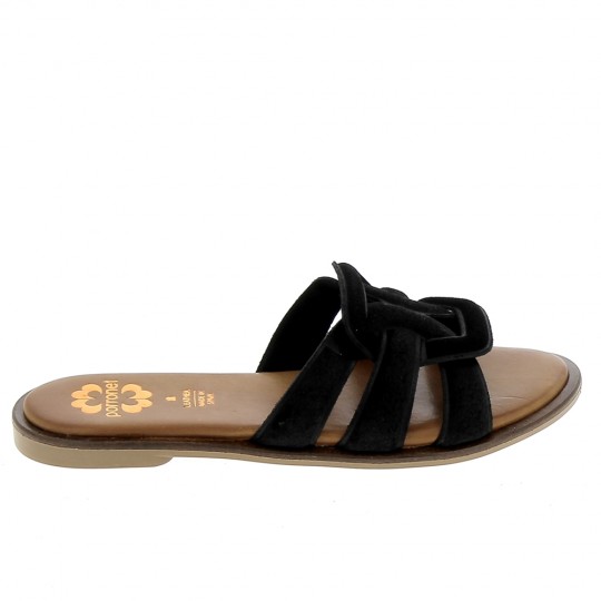 PORRONET Miro Noir - Sandales et Nu-pieds Femmes | Sports-Loisirs
