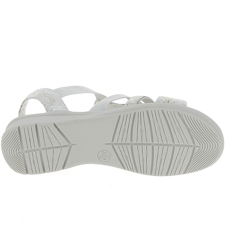 Jana Damen Sandale - Flache Sandale Mit Weite H, Vegan