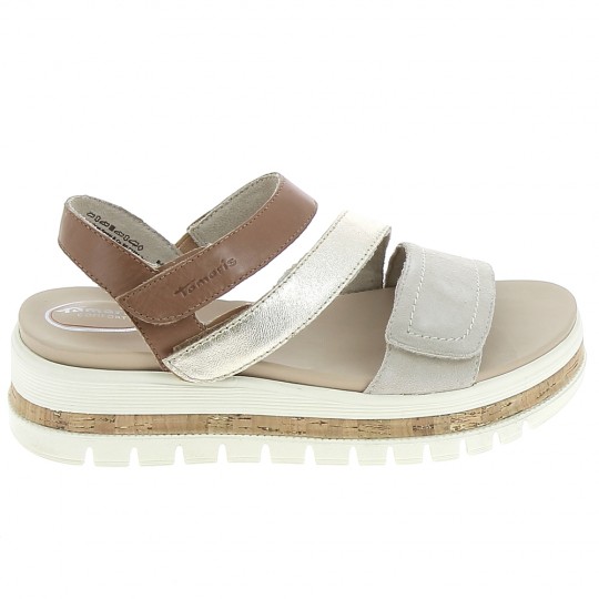 JANA Sandale 88702 Cognac - Sandales et Nu-pieds Femmes | Sports-Loisirs